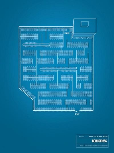 Read your way there - Publicidad