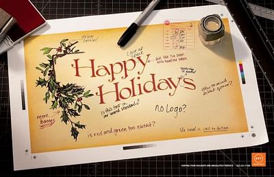 Holiday card - Advertising