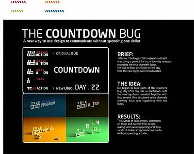 THE COUNTDOWN BUG - Advertising