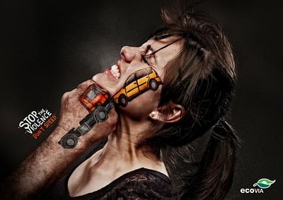 Stop the Violence, Don't speed - Advertising