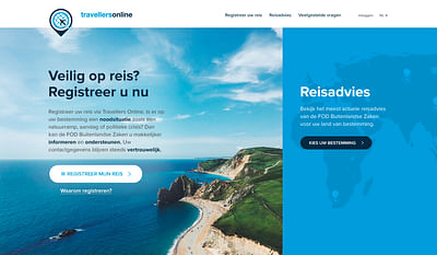 Website & Rebranding for Travellers Online - Création de site internet