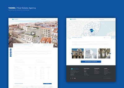 Tamea International - all-in one solution - Application web