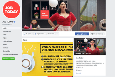 Jobtoday - Réseaux sociaux