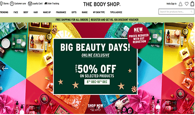 LOREAL’S The Body Shop- Digital Marketing - Strategia digitale