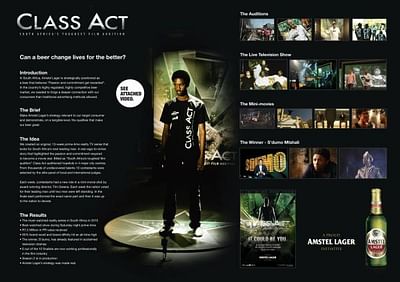 AMSTEL CLASS ACT - Advertising