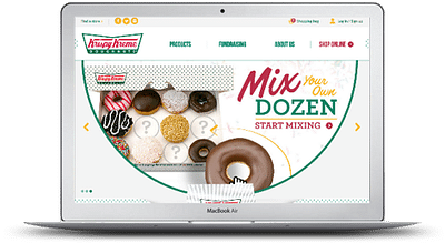 SIte ecommerce Magento Donuts