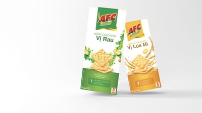 Packaging Design: AFC Crackers - Design & graphisme
