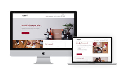 Webshop voor oenani - Website Creation