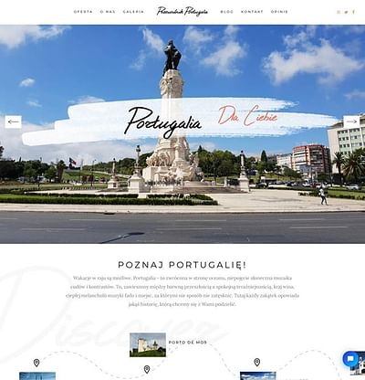 Przewodnik Portugalia - Création de site internet
