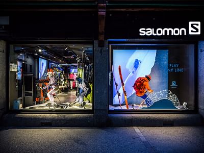 Création du nouveau concept store Salomon