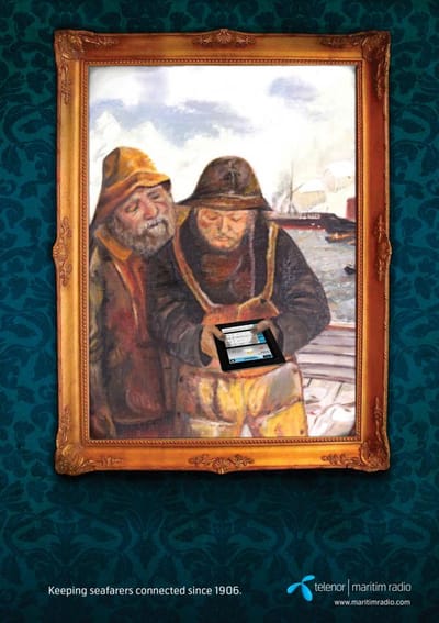 The Art Of Connecting, 2 - Publicité