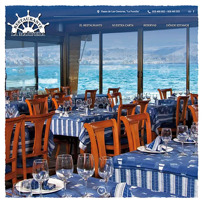 Restaurante La Marinera - Webseitengestaltung