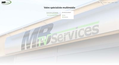 MB TV Services - Site Internet
