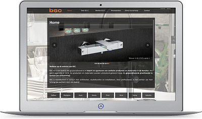 Belgian Sanitary Company - Création de site internet