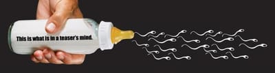 THIS IS WHAT IS IN A TEASER'S MIND - Werbung