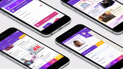 Model Alliance multiplatform social network - Mobile App