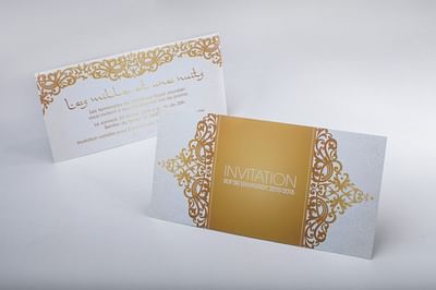 Invitation - Design & graphisme