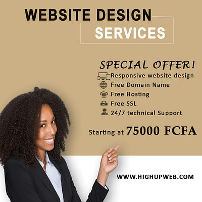 Website design services - Création de site internet
