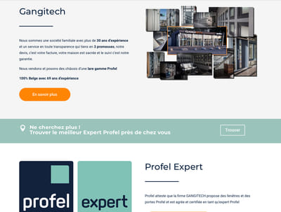 Gangitech - Website Creatie
