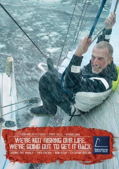 WE'RE NOT RISKING OUR LIFE, WE'RE GOING OUT TO GET IT BACK - Publicidad