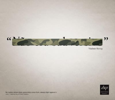Vladimir Herzog - Werbung