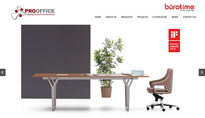 Burotime Prooffice Website Development - Motion-Design
