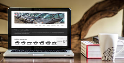 Website for Used Car Dealership - Webseitengestaltung