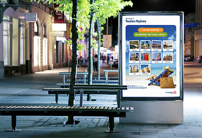 Vinci Airports (TLN) Display campaign - Design & graphisme