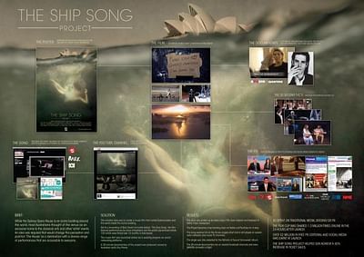 THE SHIP SONG PROJECT - Werbung