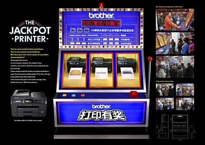 THE JACKPOT PRINTER - Advertising