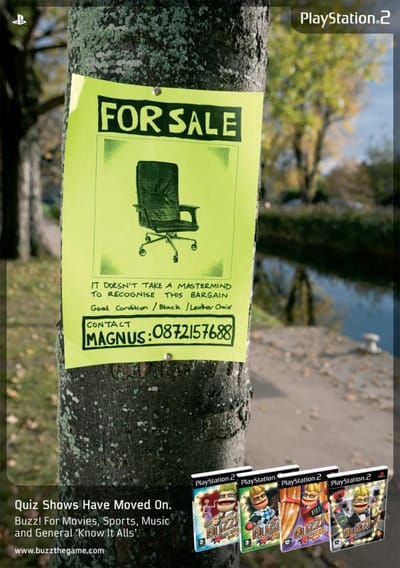 Chair - Advertising