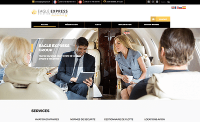 EAGLE EXPRESS - Publicité en ligne