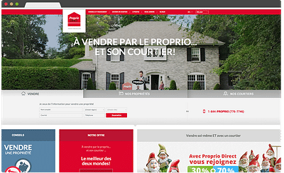 Proprio Direct - Website Creation
