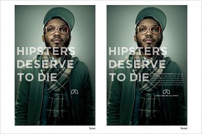 HIPSTERS DESERVE TO DIE - Advertising