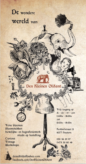 Flyer voor busbedeling - Reclame
