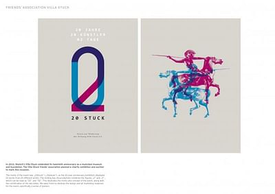 20 JAHRE VILLA STUCK LOGO - Advertising