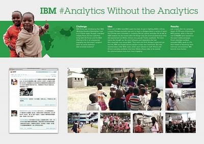 ANALYTICS WITHOUT THE ANALYTICS - Advertising