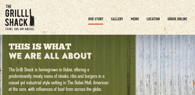The Grill Shack - Aplicación Web