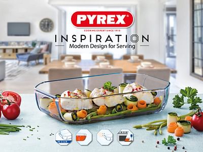 Design graphique des PACKAGINGS PYREX INSPIRATION - Image de marque & branding