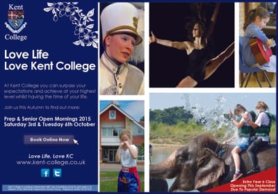 Kent College - Publicidad