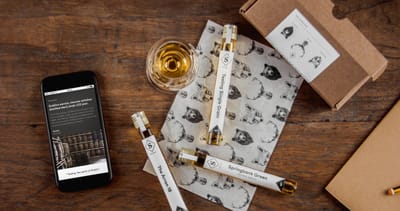 Branding for Online Tasting Concept Savourist - Website Creatie