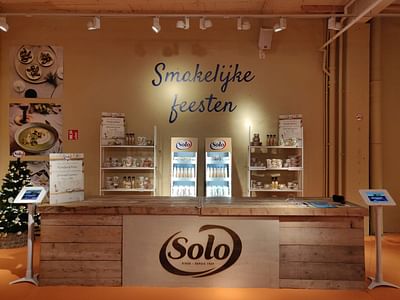 Pop-up store Solo (Upfield) - Image de marque & branding