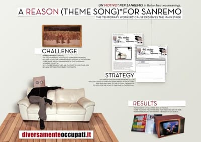 A REASON FOR SANREMO - Werbung