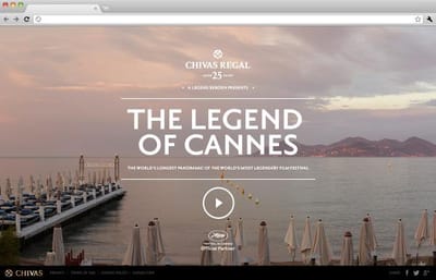 The Legend of Cannes - Publicité