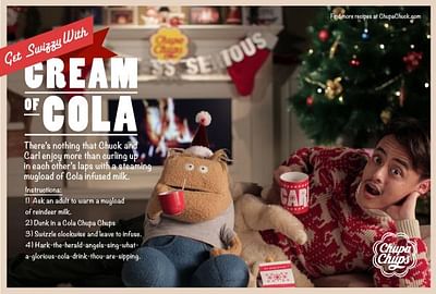 Cream of Cola - Publicidad