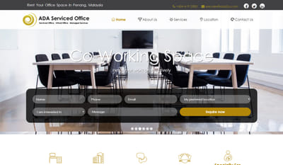 ADA - Corporate Website - Website Creation