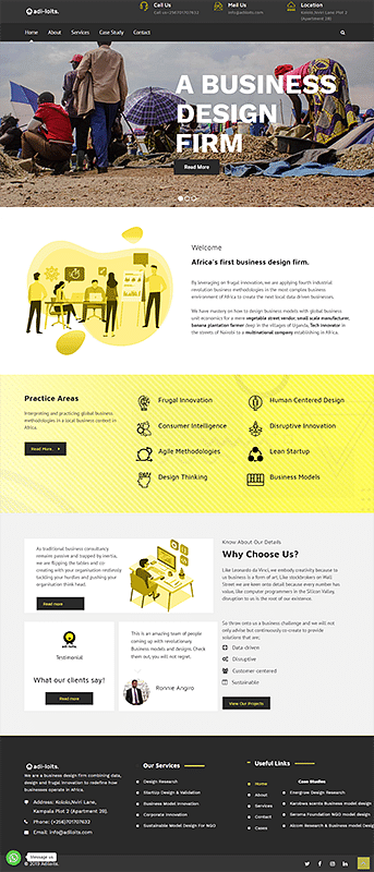 Adiloits Website design - SEO