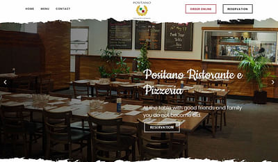 Positano Restaurant - Web Application