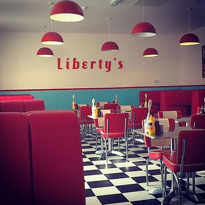Liberty's American Diner - Publicité
