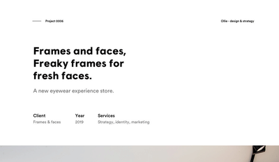 Frames and Faces - Image de marque & branding